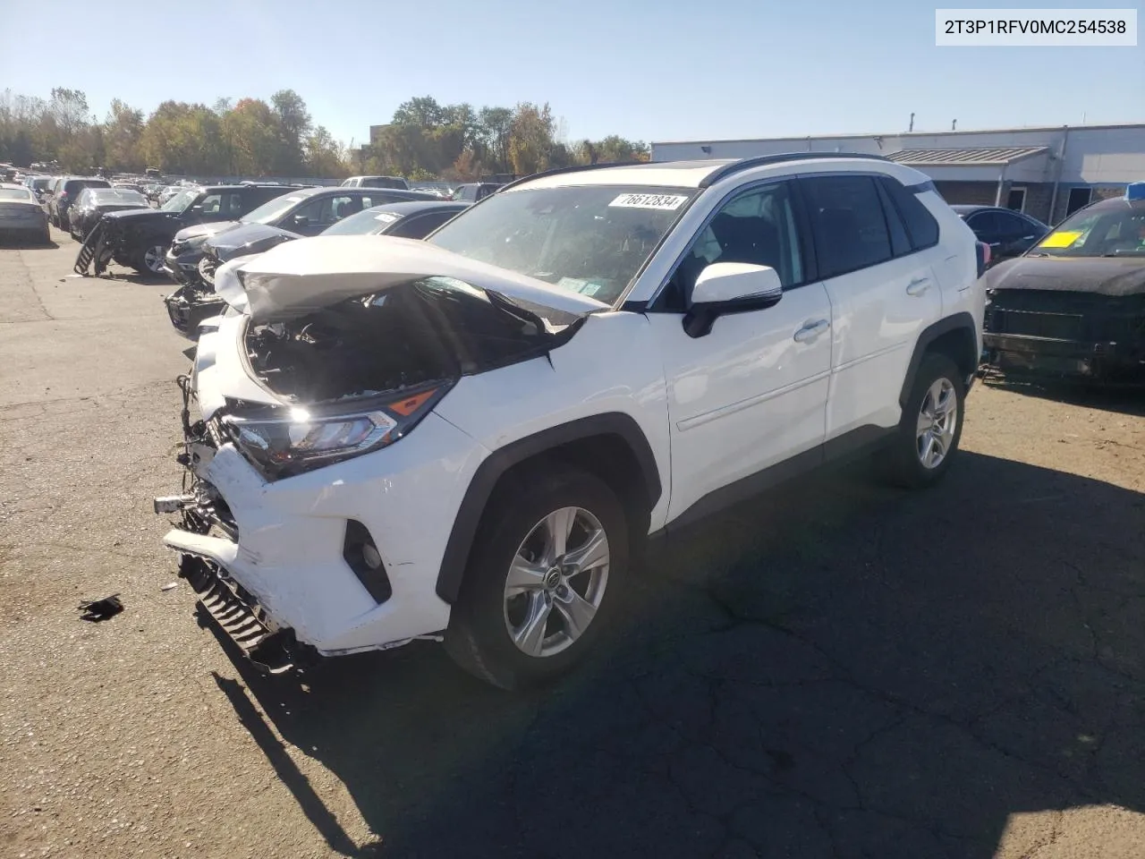 2021 Toyota Rav4 Xle VIN: 2T3P1RFV0MC254538 Lot: 76612834