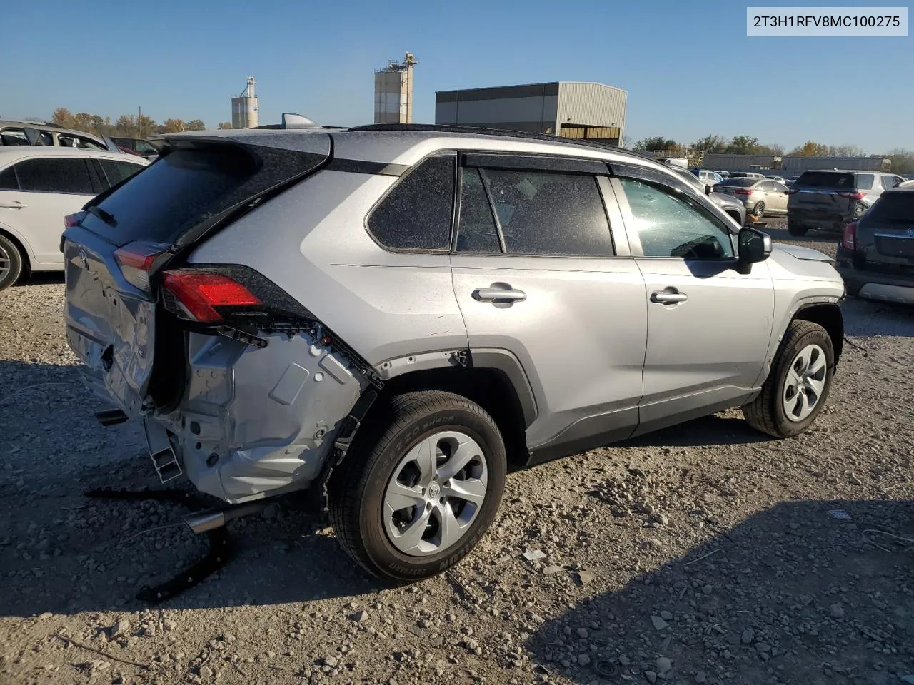 2021 Toyota Rav4 Le VIN: 2T3H1RFV8MC100275 Lot: 76614784