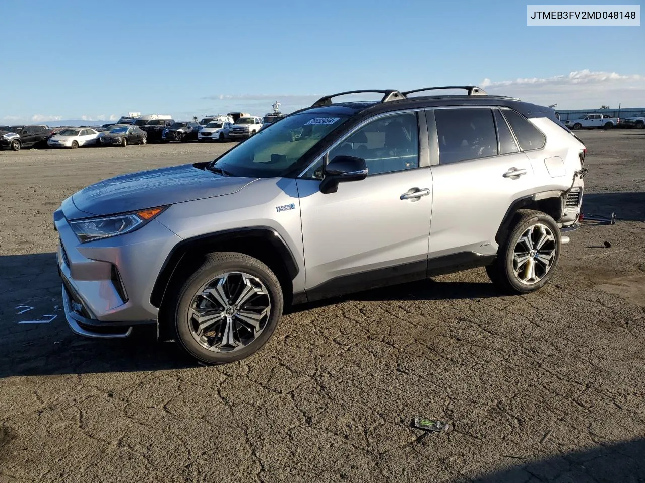 2021 Toyota Rav4 Prime Xse VIN: JTMEB3FV2MD048148 Lot: 76632454