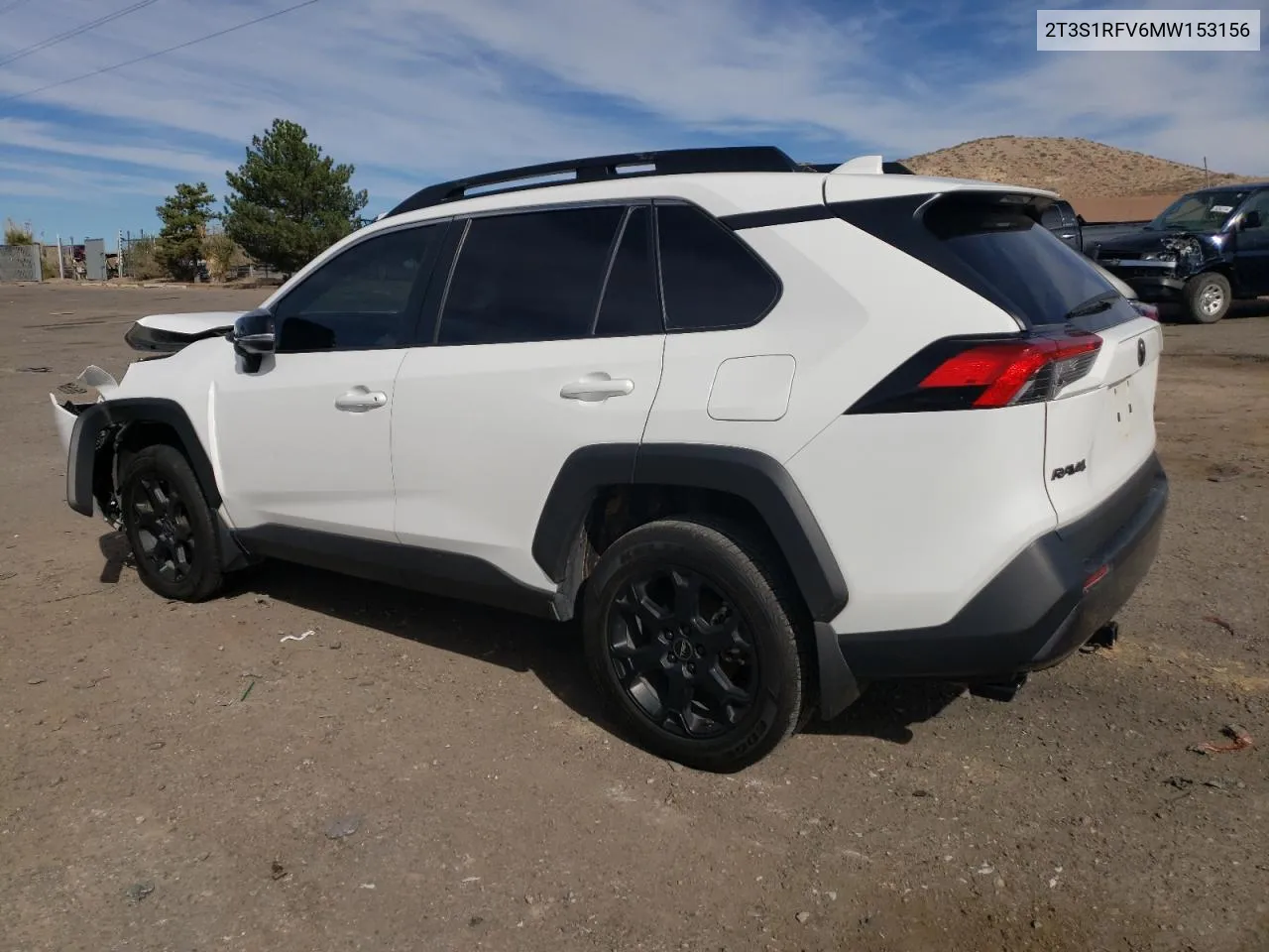 2021 Toyota Rav4 Trd Off Road VIN: 2T3S1RFV6MW153156 Lot: 76635164