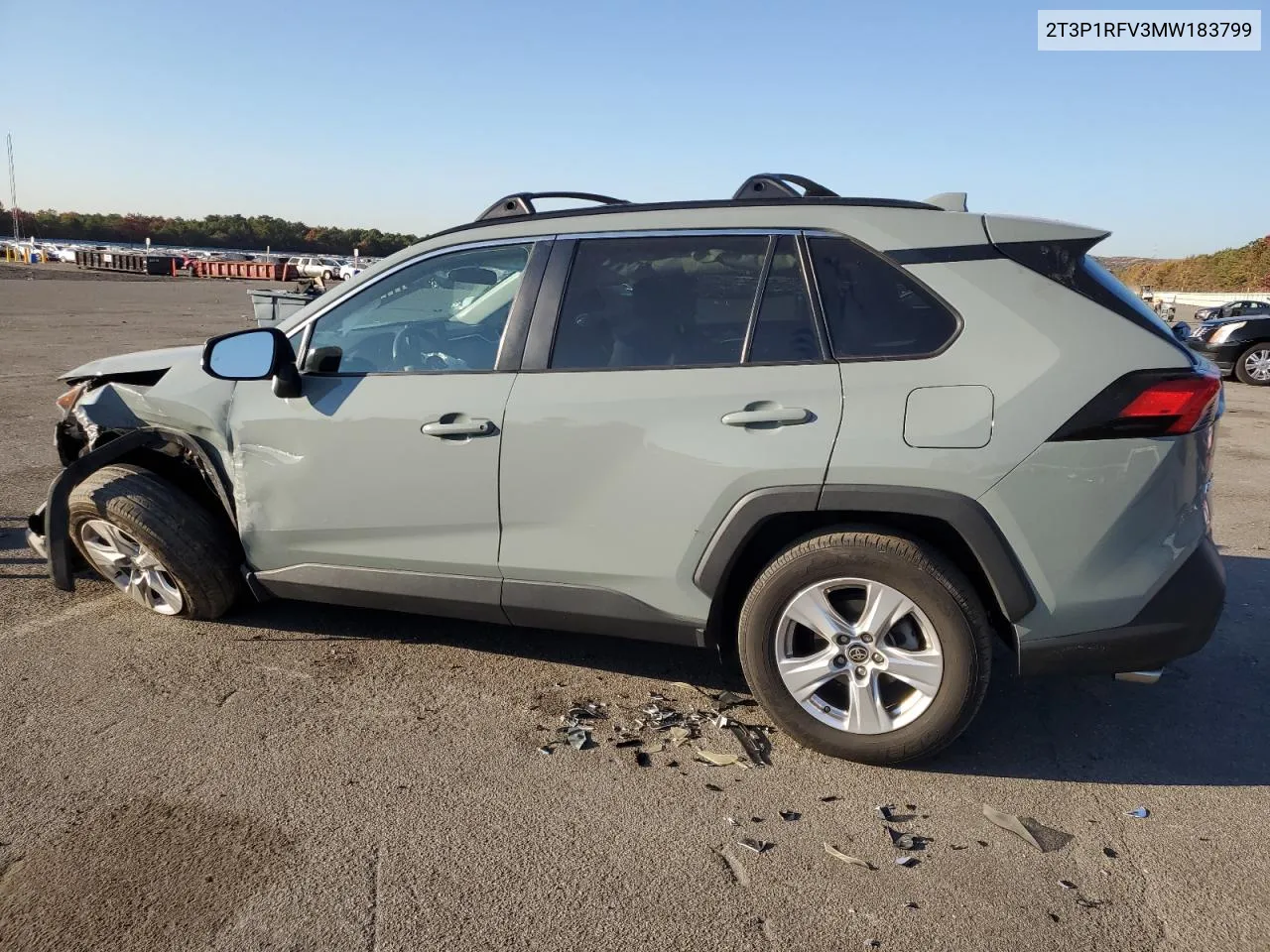 2021 Toyota Rav4 Xle VIN: 2T3P1RFV3MW183799 Lot: 76681514