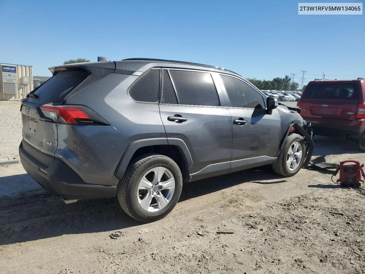 2021 Toyota Rav4 Xle VIN: 2T3W1RFV5MW134065 Lot: 76740404