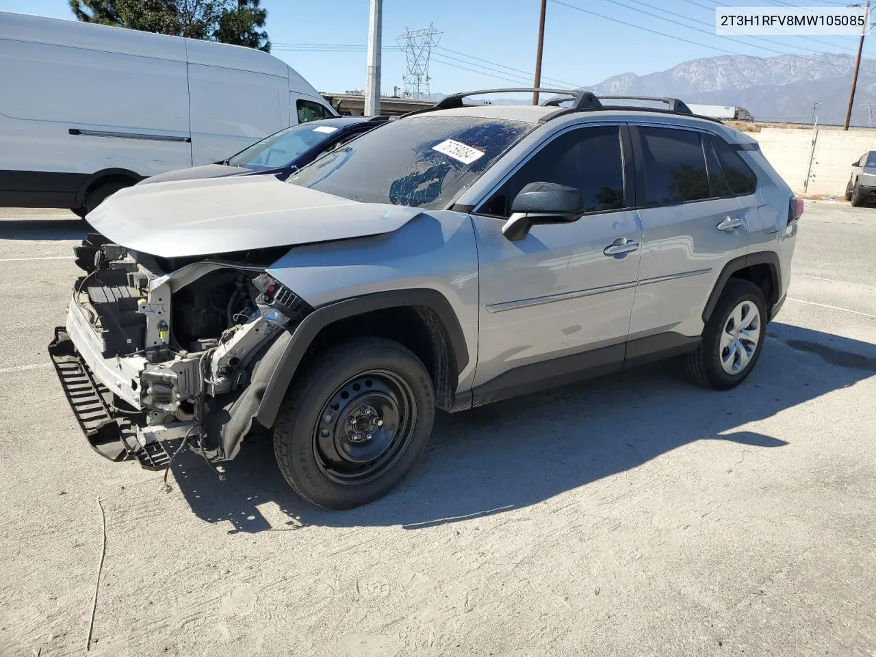 2021 Toyota Rav4 Le VIN: 2T3H1RFV8MW105085 Lot: 76759084