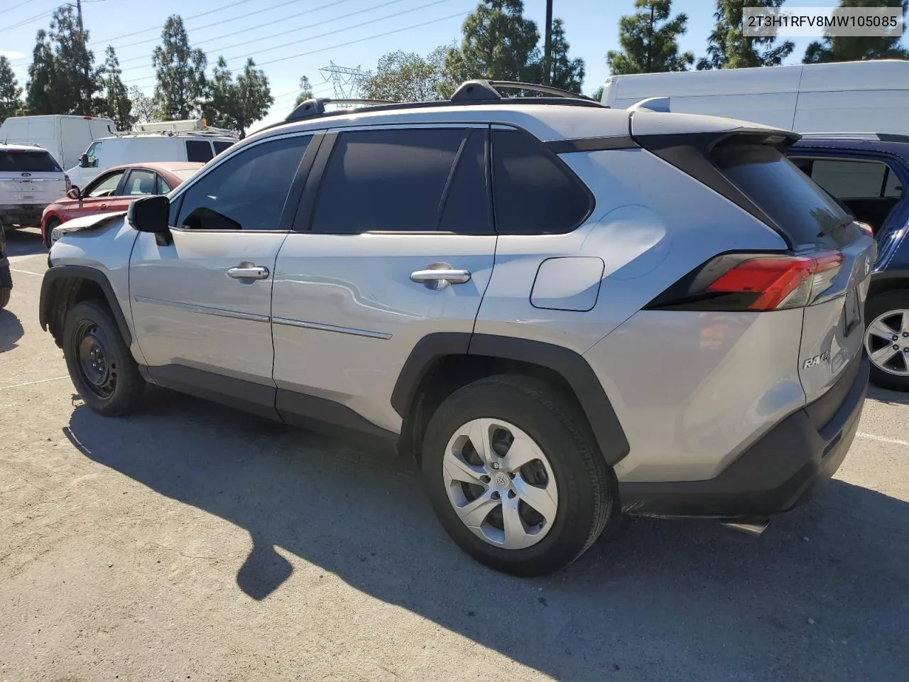 2021 Toyota Rav4 Le VIN: 2T3H1RFV8MW105085 Lot: 76759084