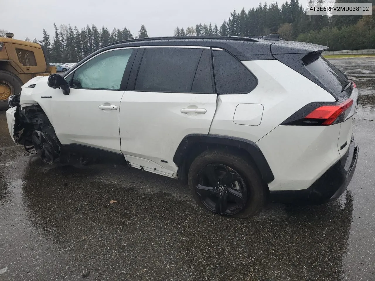 2021 Toyota Rav4 Xse VIN: 4T3E6RFV2MU038102 Lot: 76838034