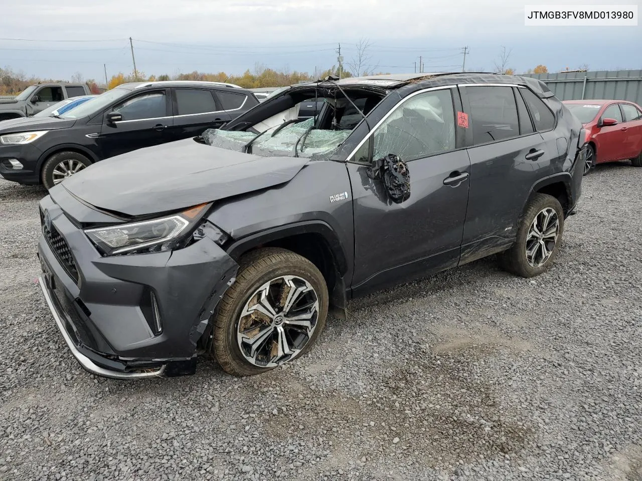 2021 Toyota Rav4 Prime Se VIN: JTMGB3FV8MD013980 Lot: 76888464