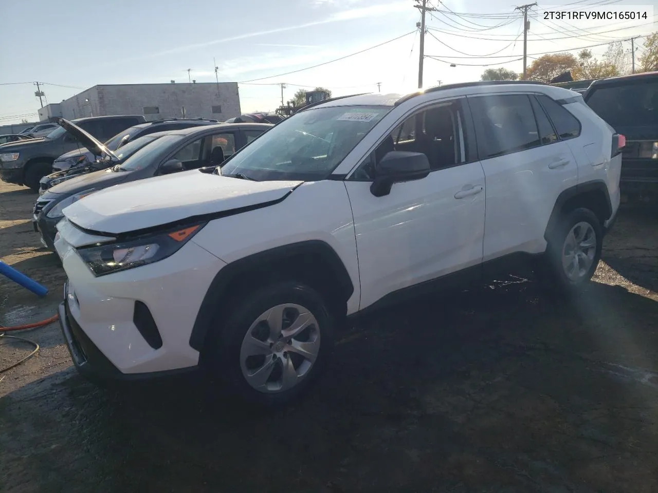 2021 Toyota Rav4 Le VIN: 2T3F1RFV9MC165014 Lot: 77012384