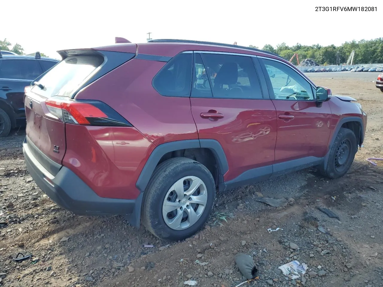 2021 Toyota Rav4 Le VIN: 2T3G1RFV6MW182081 Lot: 77129184