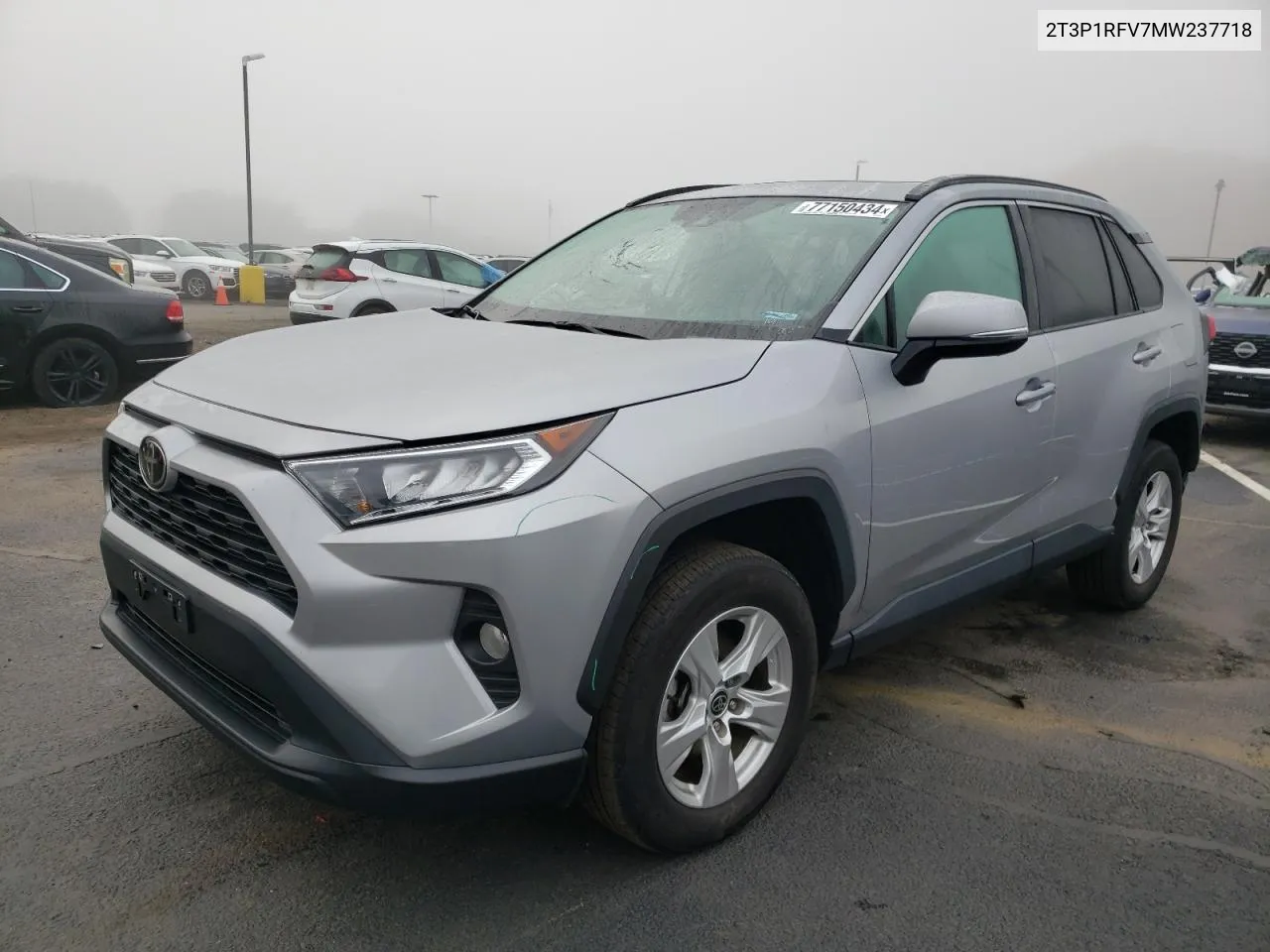 2021 Toyota Rav4 Xle VIN: 2T3P1RFV7MW237718 Lot: 77150434