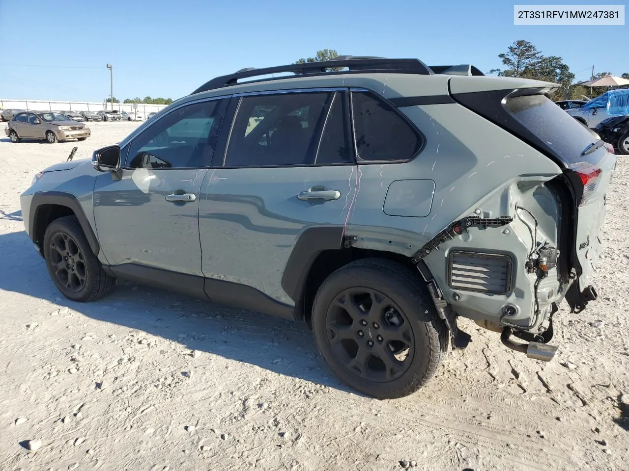 2021 Toyota Rav4 Trd Off Road VIN: 2T3S1RFV1MW247381 Lot: 77152554