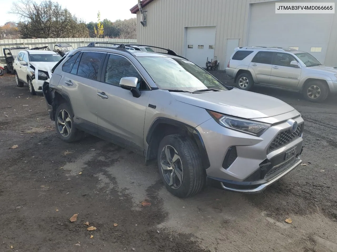 2021 Toyota Rav4 Prime Se VIN: JTMAB3FV4MD066665 Lot: 77408964