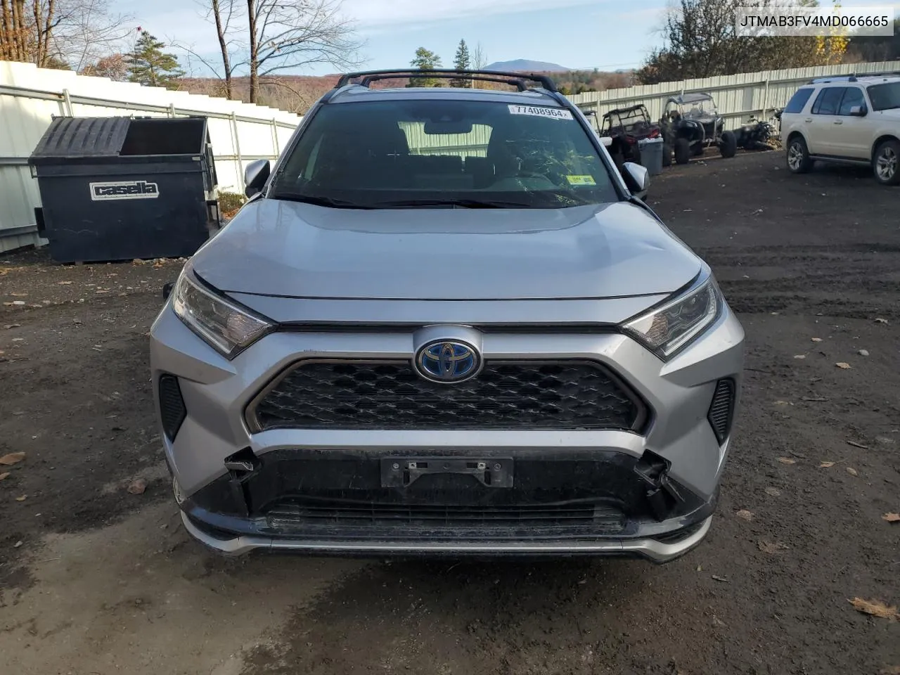 2021 Toyota Rav4 Prime Se VIN: JTMAB3FV4MD066665 Lot: 77408964