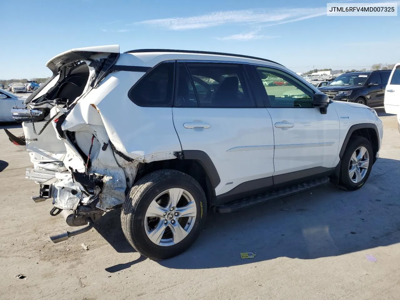 2021 Toyota Rav4 Le VIN: JTML6RFV4MD007325 Lot: 77444914