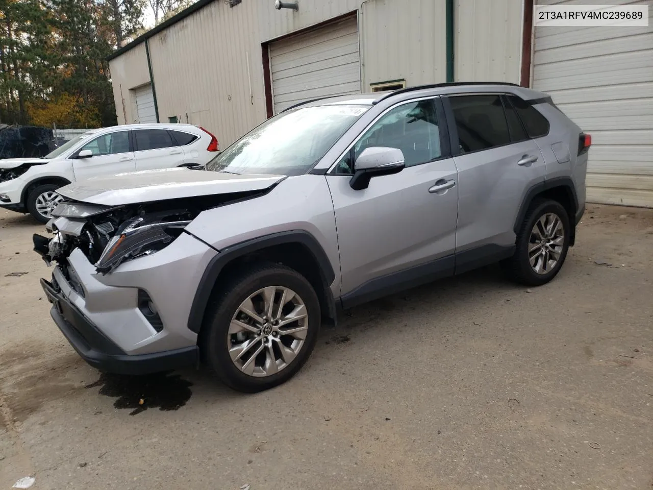 2021 Toyota Rav4 Xle Premium VIN: 2T3A1RFV4MC239689 Lot: 77447514