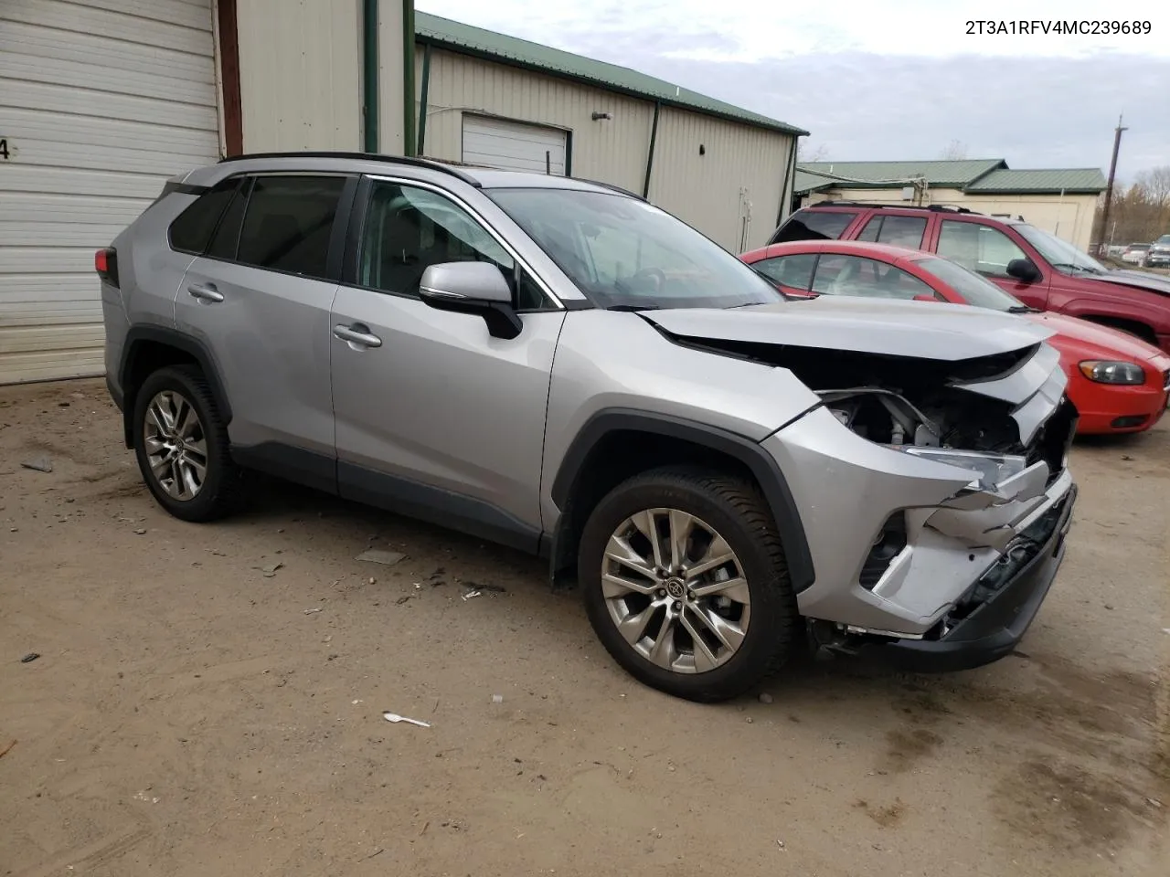 2021 Toyota Rav4 Xle Premium VIN: 2T3A1RFV4MC239689 Lot: 77447514