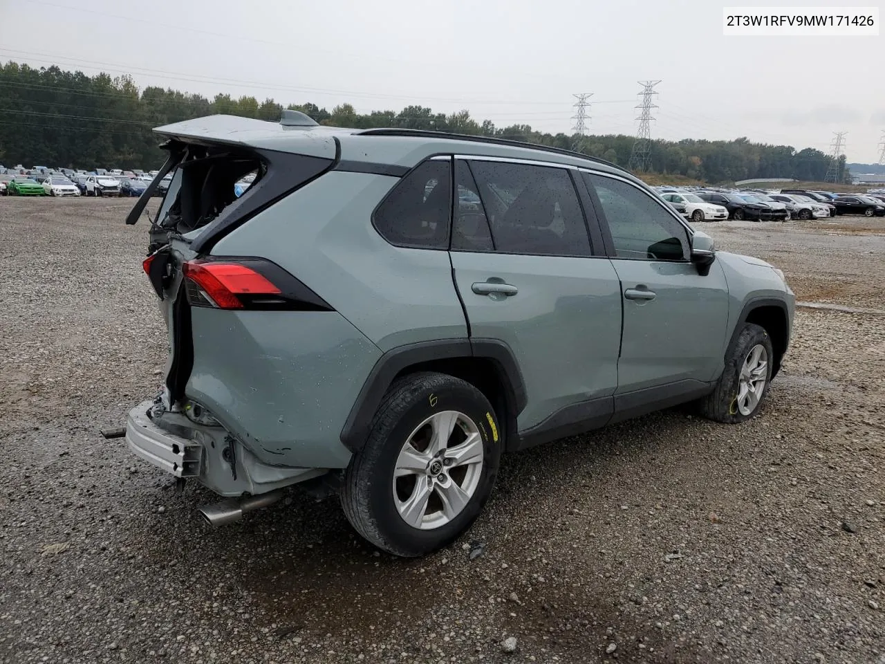 2021 Toyota Rav4 Xle VIN: 2T3W1RFV9MW171426 Lot: 77456294