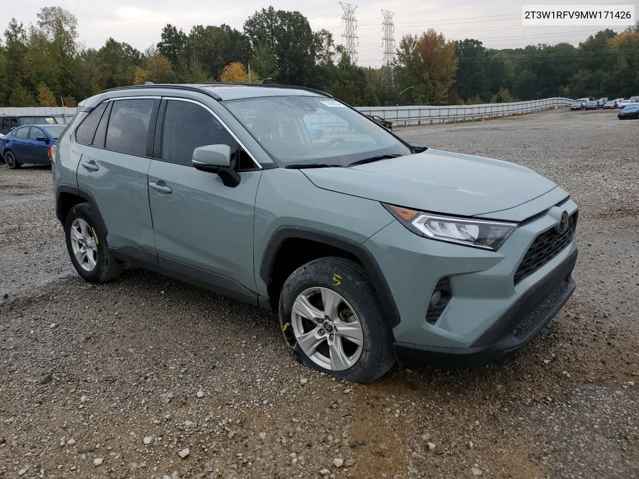 2021 Toyota Rav4 Xle VIN: 2T3W1RFV9MW171426 Lot: 77456294