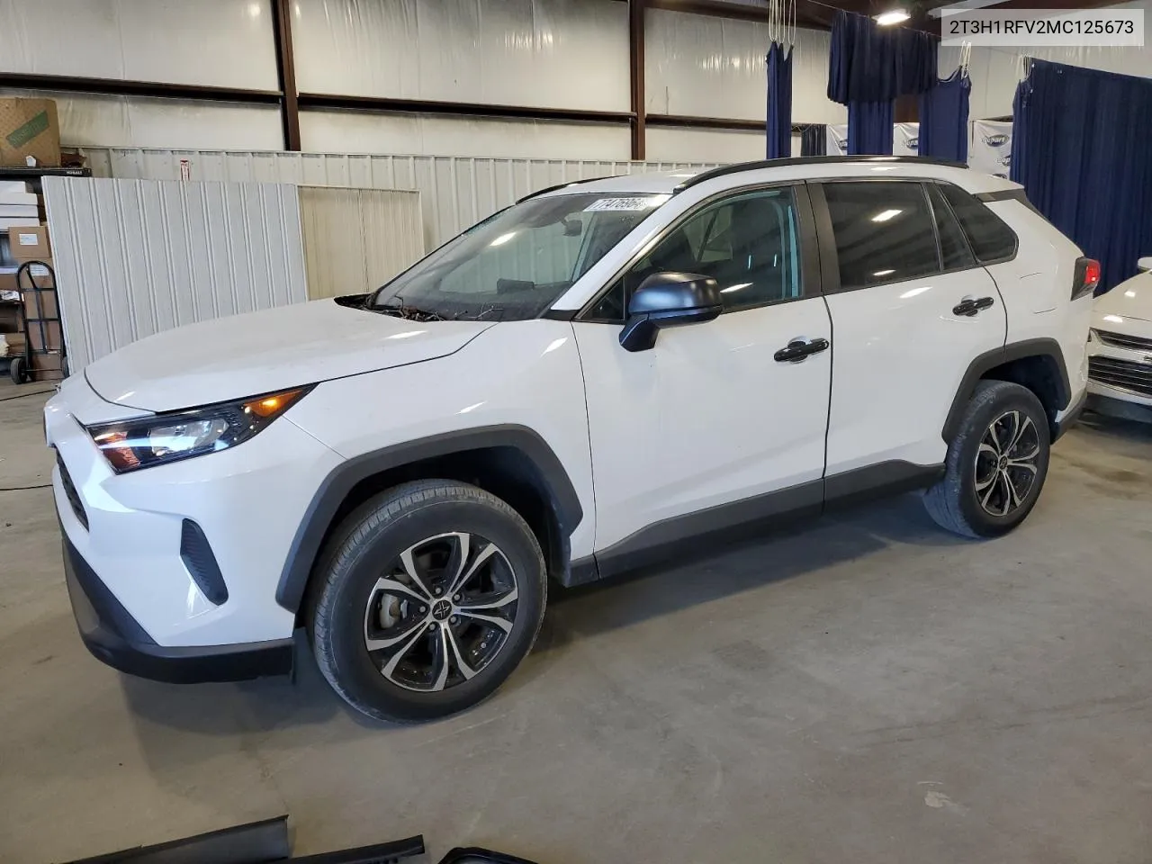 2021 Toyota Rav4 Le VIN: 2T3H1RFV2MC125673 Lot: 77476964