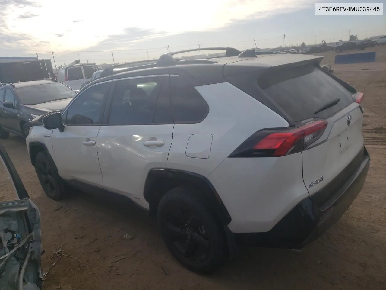 2021 Toyota Rav4 Xse VIN: 4T3E6RFV4MU039445 Lot: 77550664