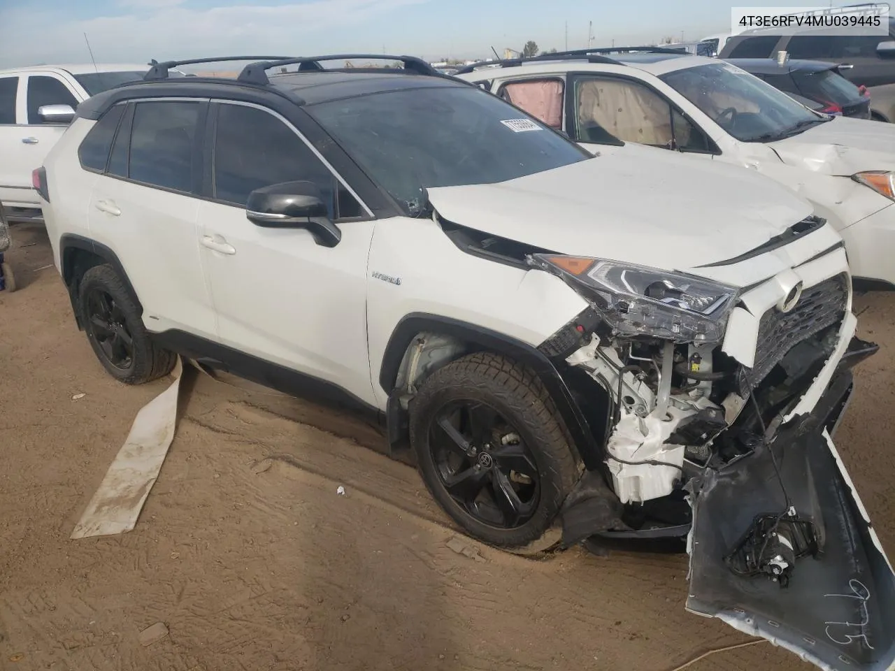 4T3E6RFV4MU039445 2021 Toyota Rav4 Xse