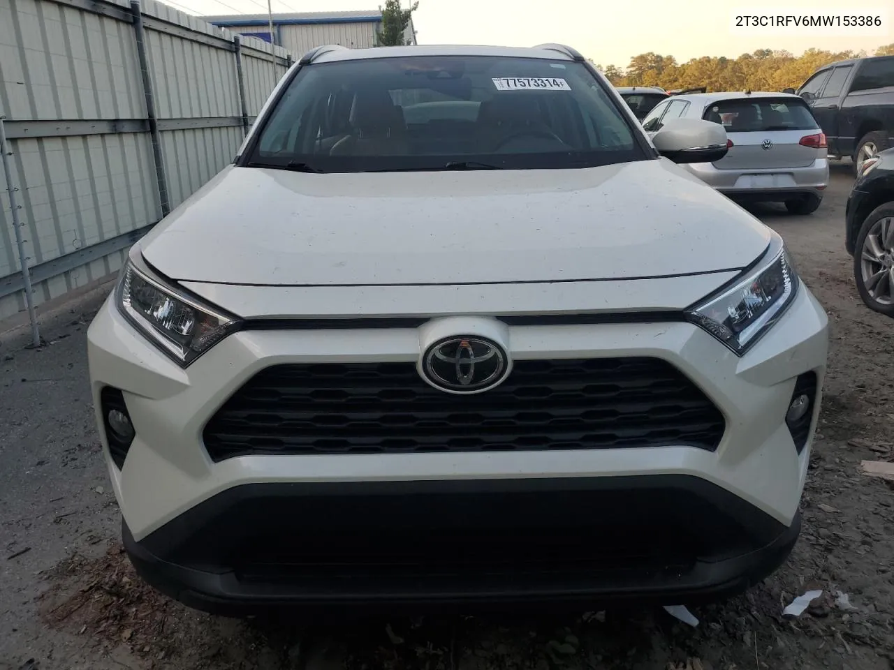 2021 Toyota Rav4 Xle Premium VIN: 2T3C1RFV6MW153386 Lot: 77573314