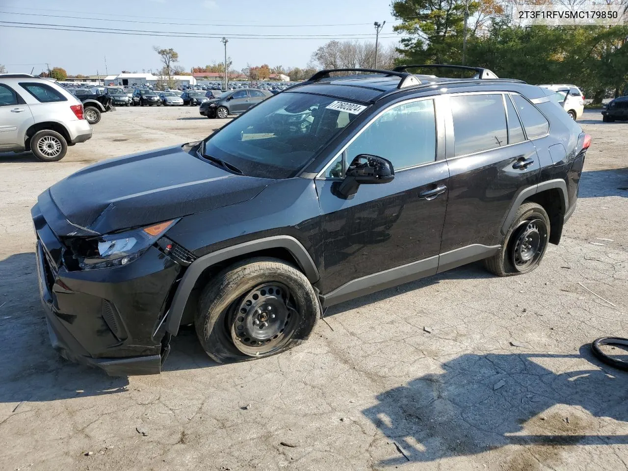 2T3F1RFV5MC179850 2021 Toyota Rav4 Le