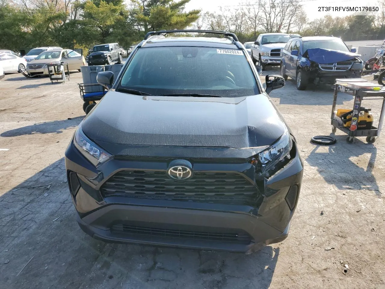 2T3F1RFV5MC179850 2021 Toyota Rav4 Le