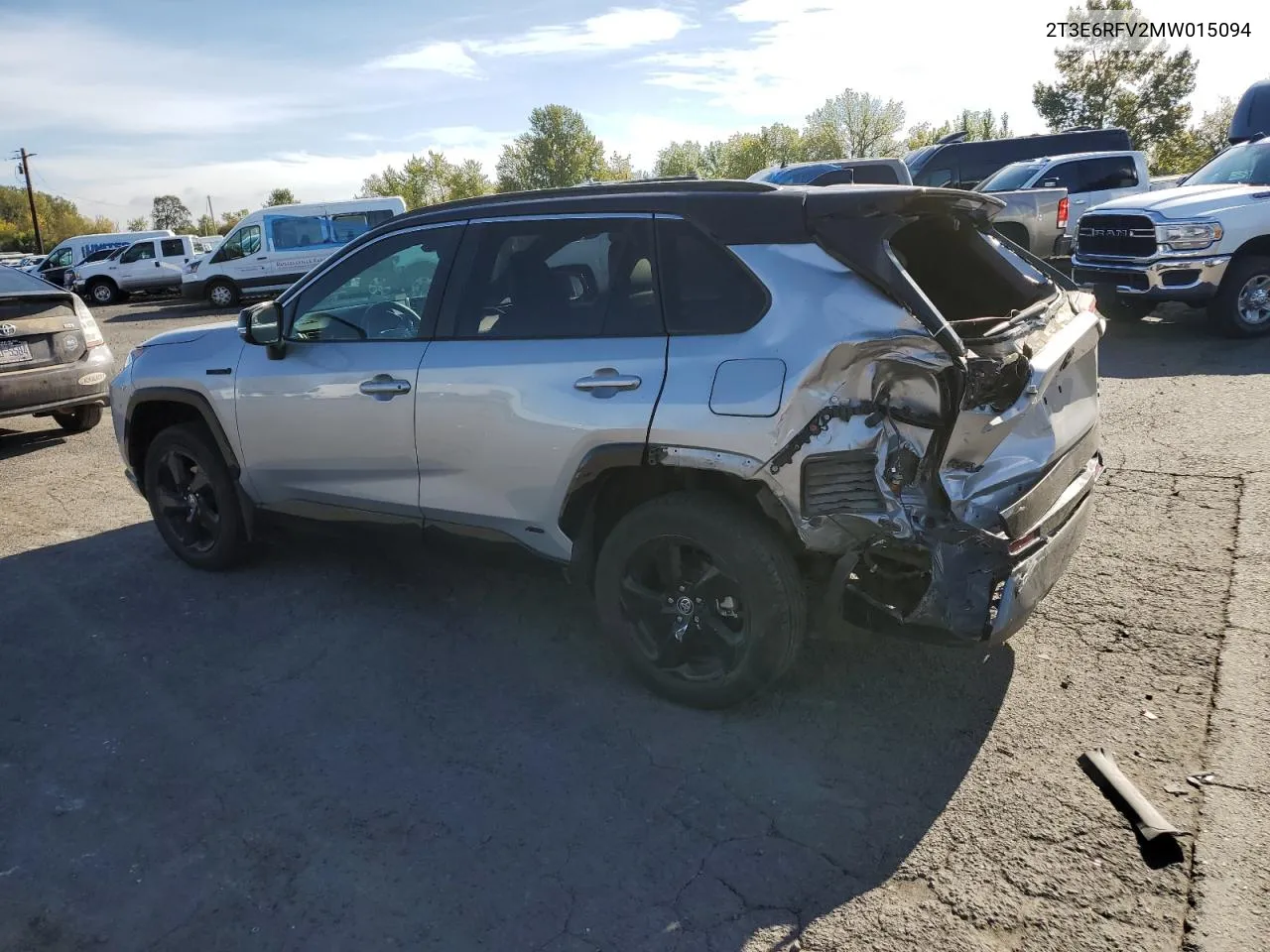 2021 Toyota Rav4 Xse VIN: 2T3E6RFV2MW015094 Lot: 77603034