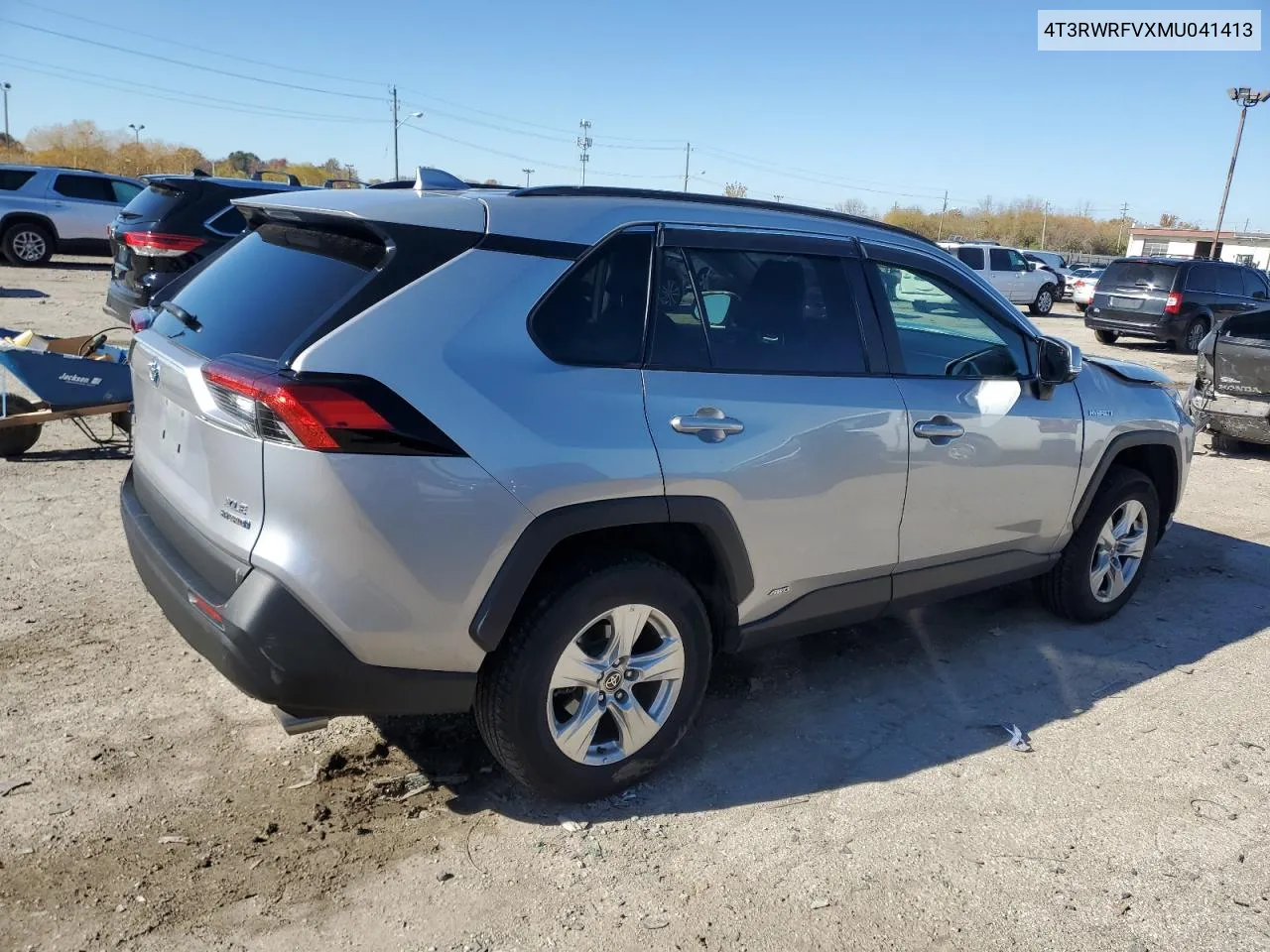 2021 Toyota Rav4 Xle VIN: 4T3RWRFVXMU041413 Lot: 77603624