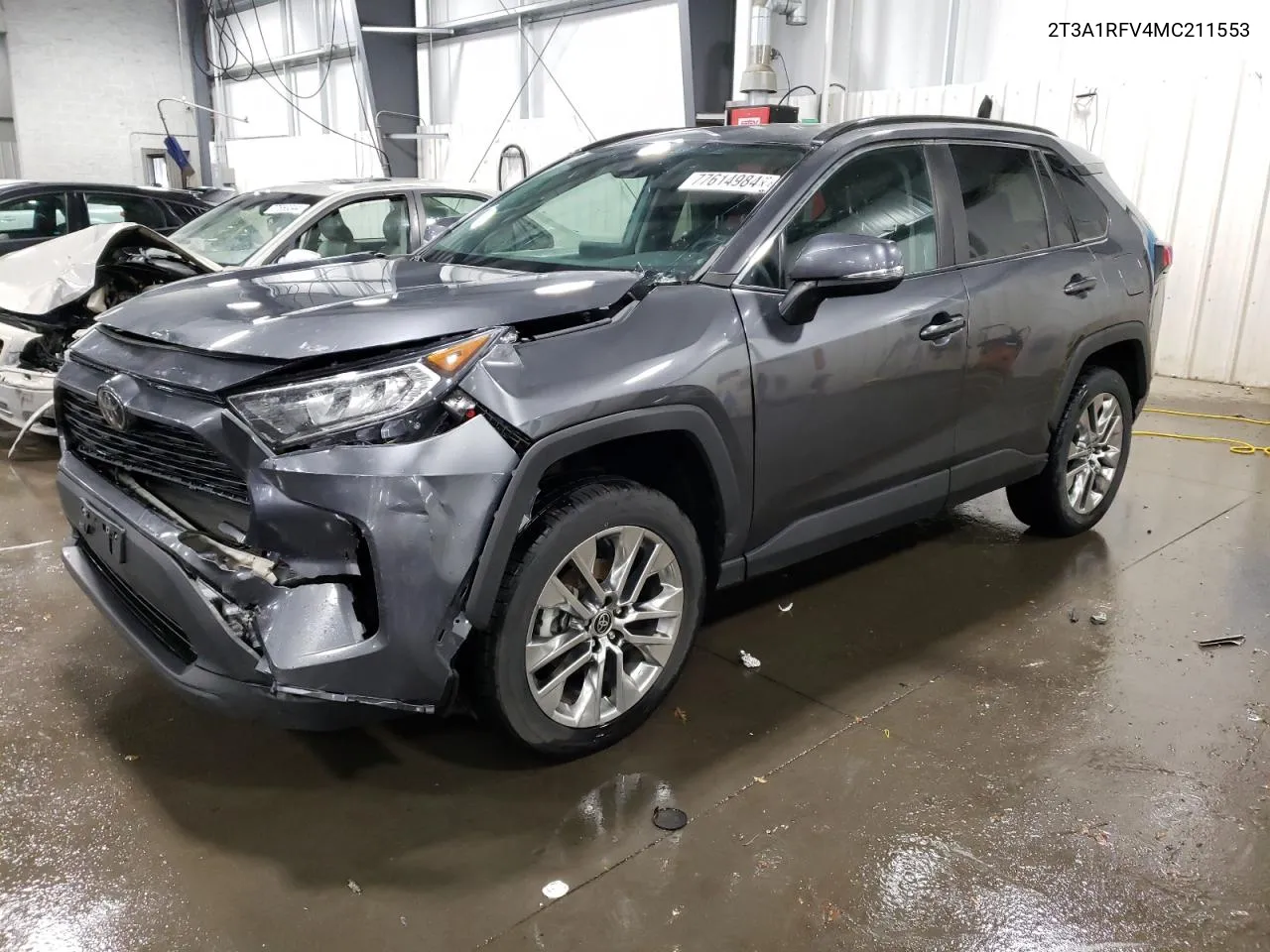 2T3A1RFV4MC211553 2021 Toyota Rav4 Xle Premium