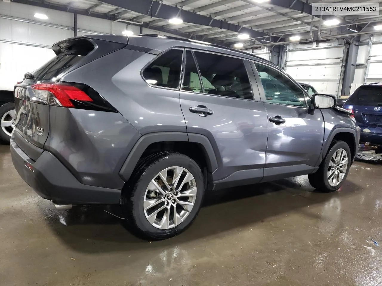 2021 Toyota Rav4 Xle Premium VIN: 2T3A1RFV4MC211553 Lot: 77614984