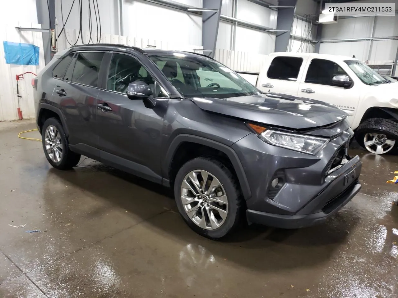 2021 Toyota Rav4 Xle Premium VIN: 2T3A1RFV4MC211553 Lot: 77614984