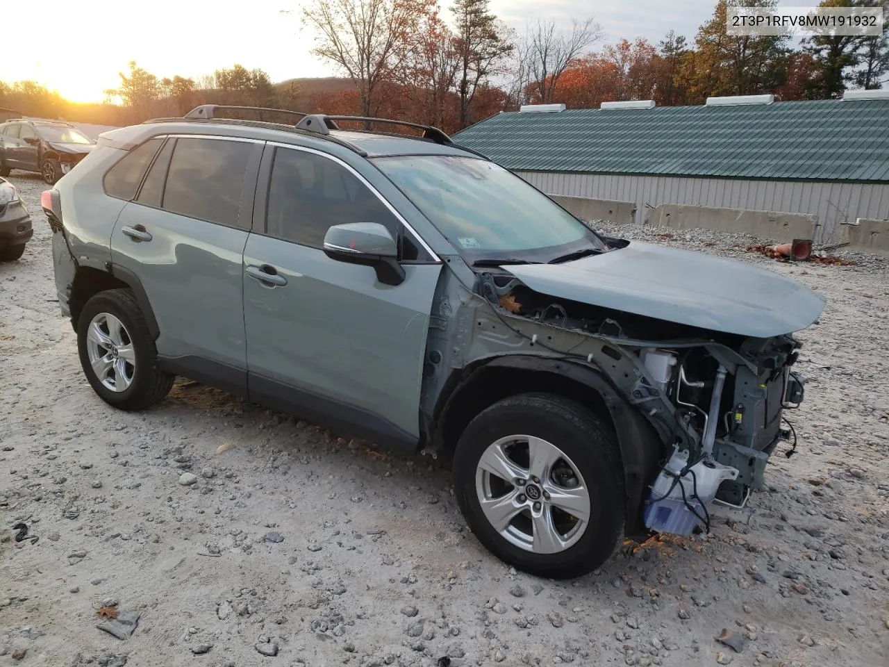 2021 Toyota Rav4 Xle VIN: 2T3P1RFV8MW191932 Lot: 77622364