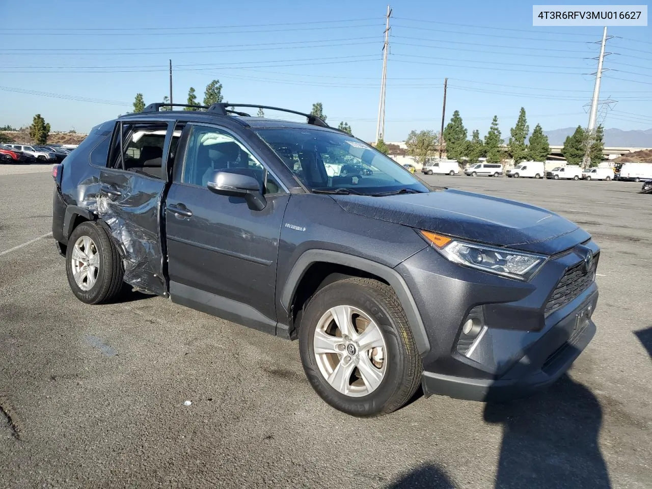 2021 Toyota Rav4 Xle VIN: 4T3R6RFV3MU016627 Lot: 77710404