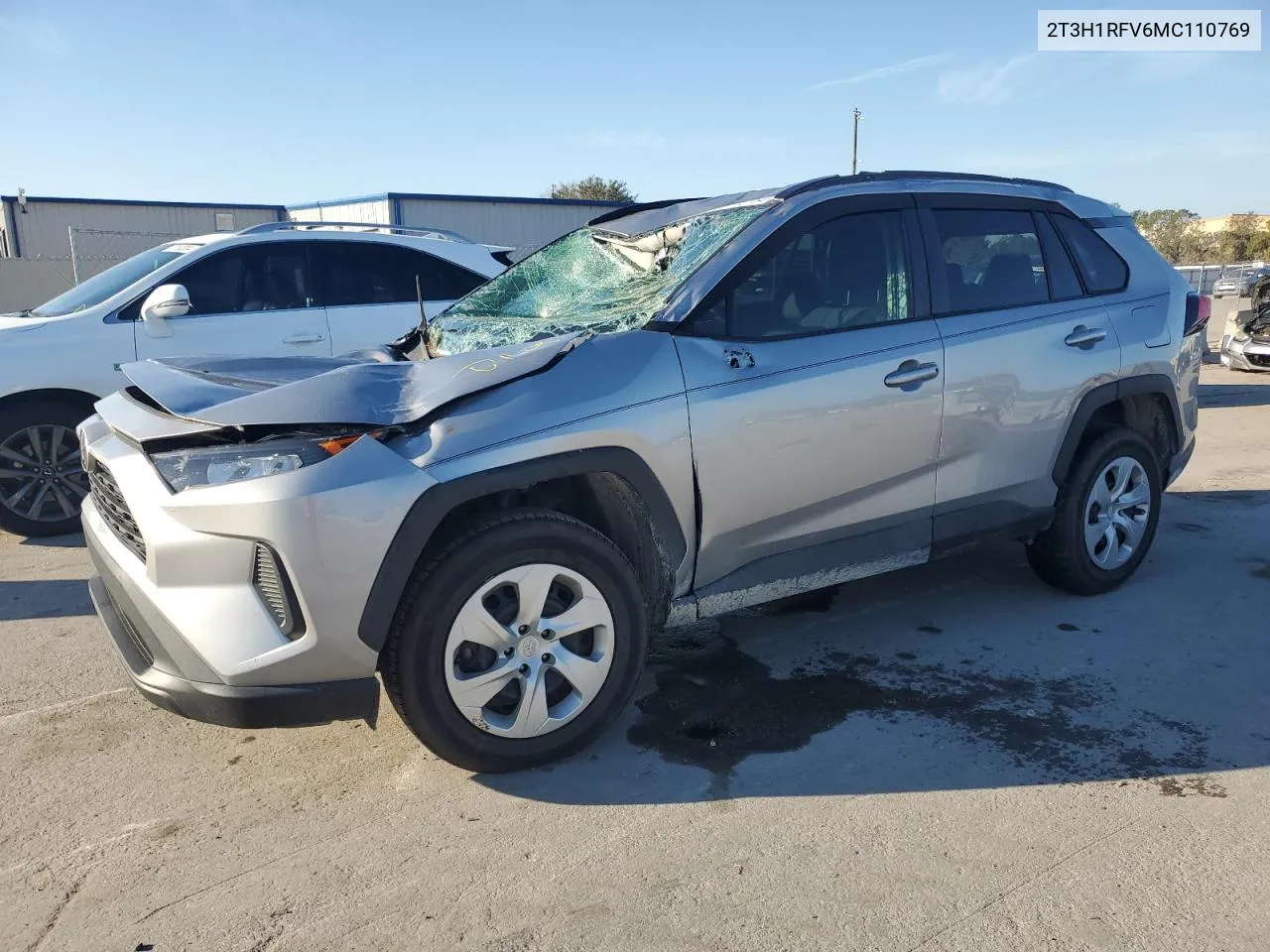 2021 Toyota Rav4 Le VIN: 2T3H1RFV6MC110769 Lot: 77712764