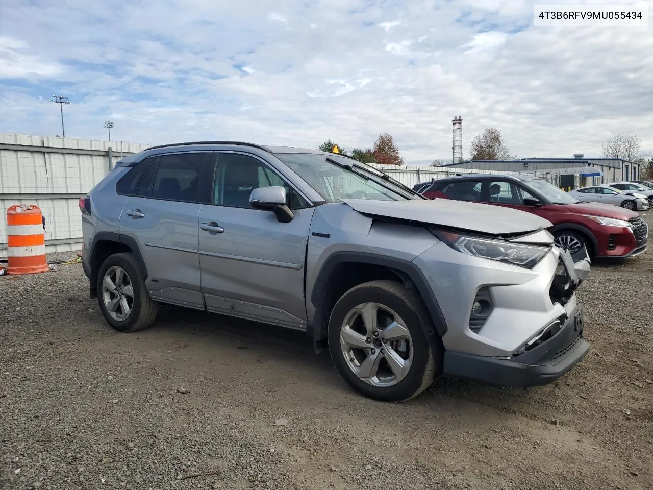 2021 Toyota Rav4 Xle Premium VIN: 4T3B6RFV9MU055434 Lot: 77774314