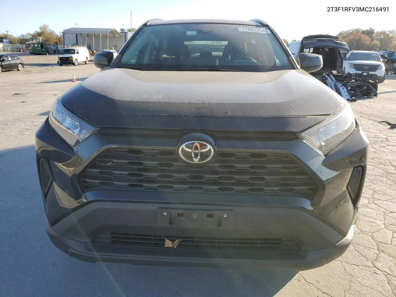 2021 Toyota Rav4 Le VIN: 2T3F1RFV3MC216491 Lot: 77883254