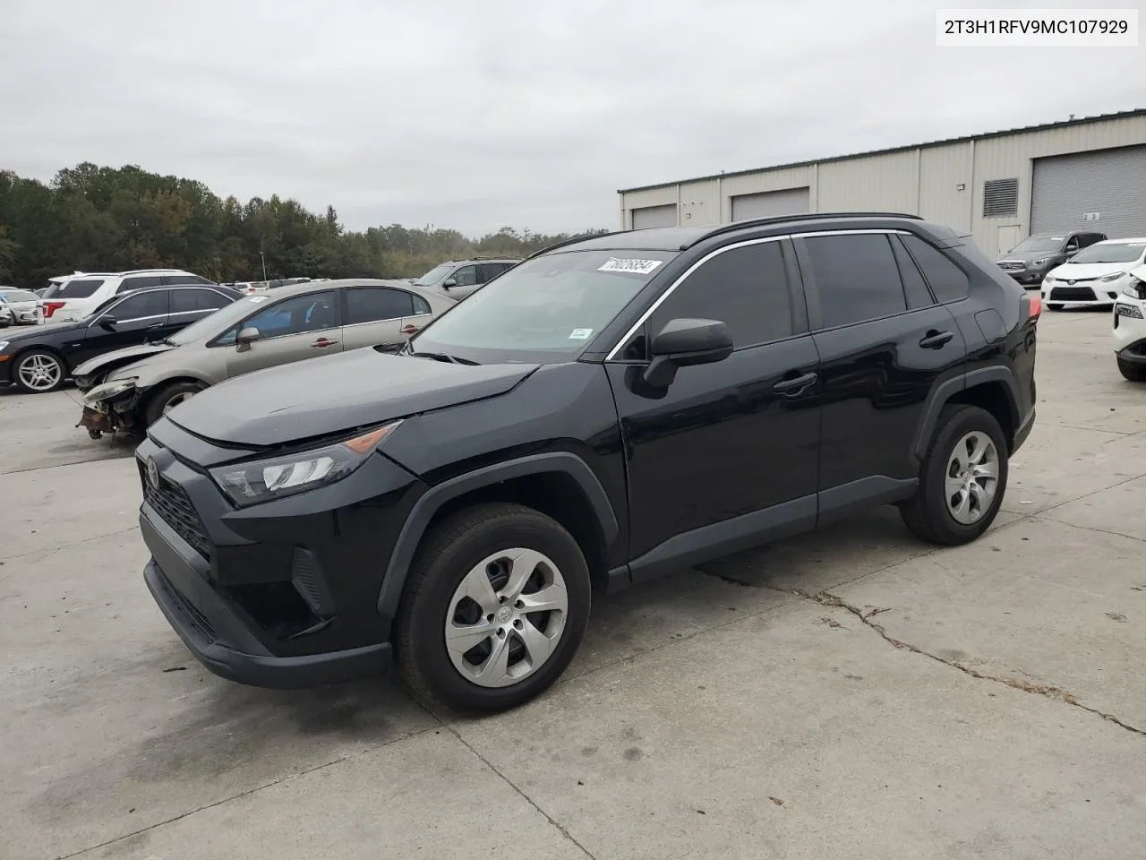 2021 Toyota Rav4 Le VIN: 2T3H1RFV9MC107929 Lot: 78026854