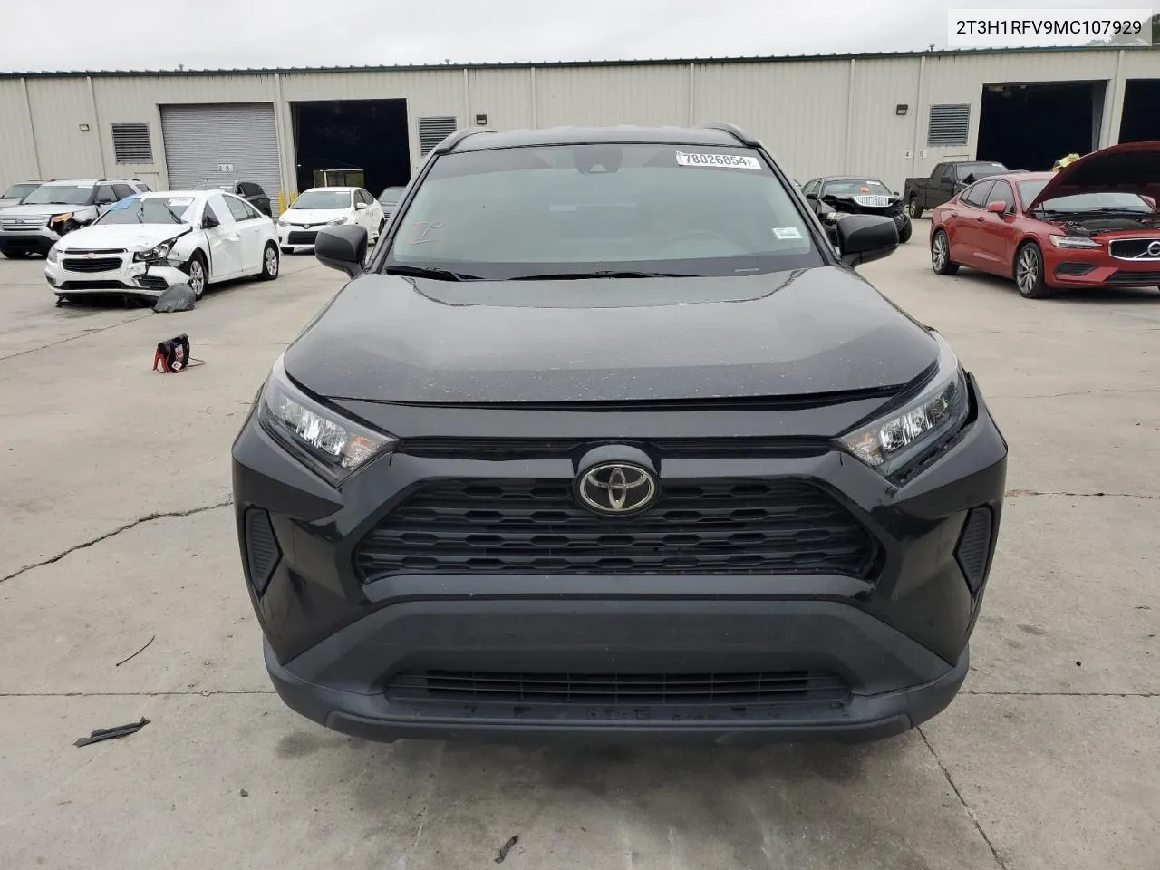 2021 Toyota Rav4 Le VIN: 2T3H1RFV9MC107929 Lot: 78026854