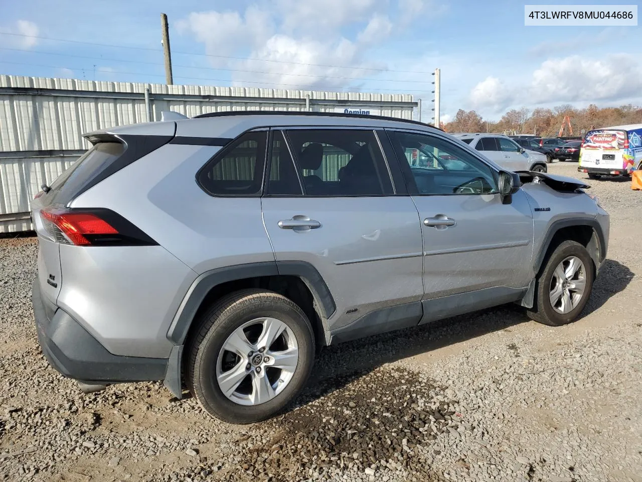 2021 Toyota Rav4 Le VIN: 4T3LWRFV8MU044686 Lot: 78061864