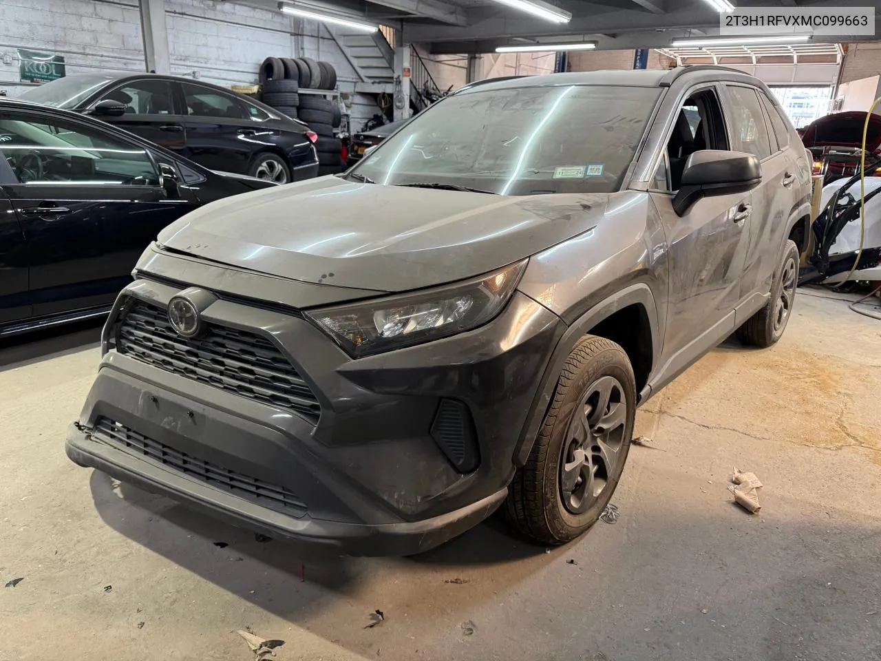 2021 Toyota Rav4 Le VIN: 2T3H1RFVXMC099663 Lot: 78139174