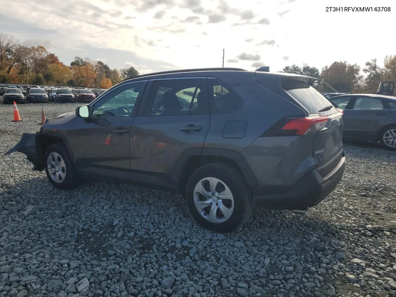 2T3H1RFVXMW143708 2021 Toyota Rav4 Le