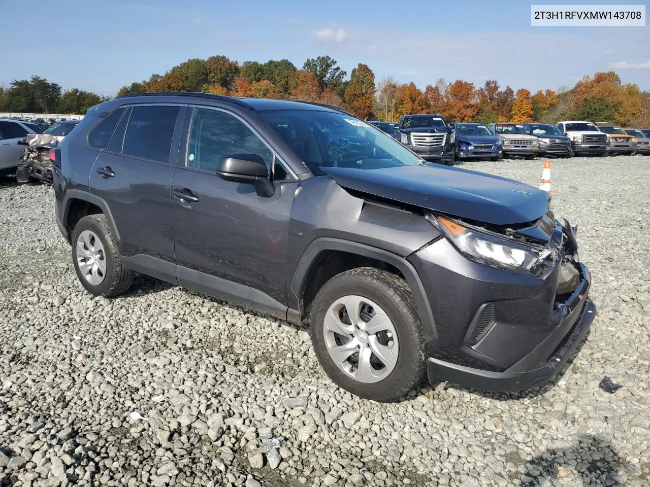 2T3H1RFVXMW143708 2021 Toyota Rav4 Le