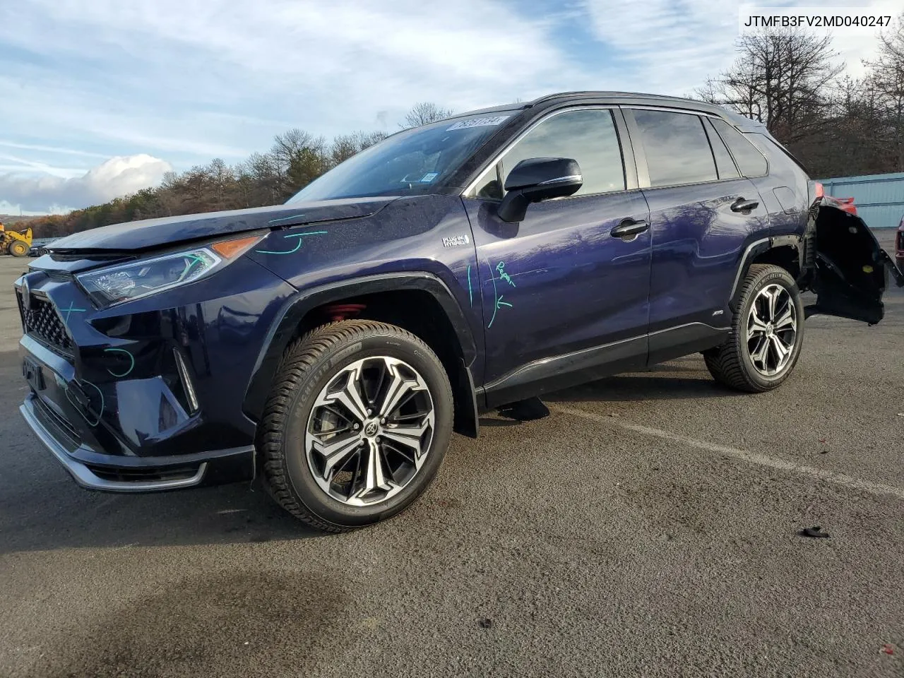 2021 Toyota Rav4 Prime Xse VIN: JTMFB3FV2MD040247 Lot: 78251734