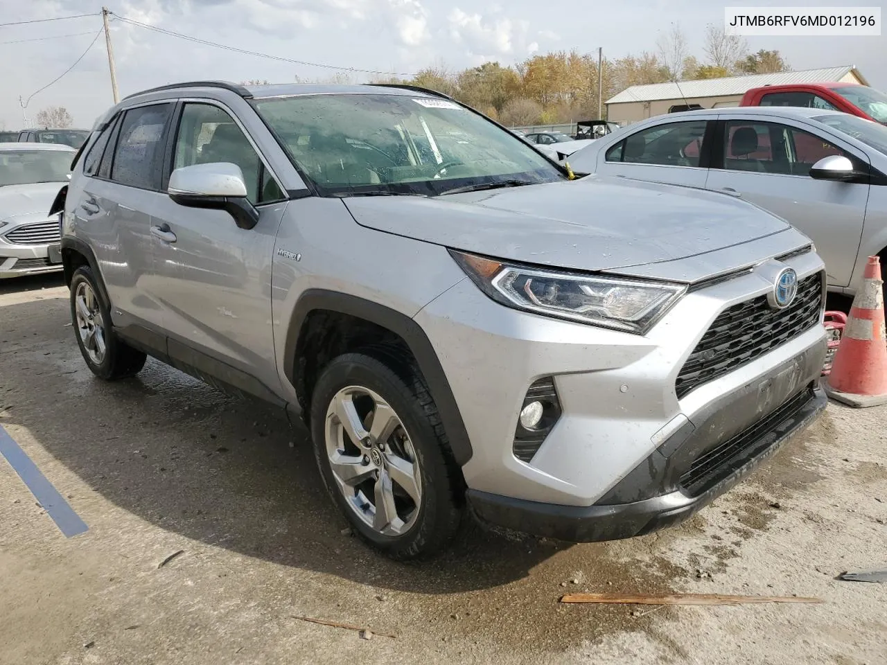 2021 Toyota Rav4 Xle Premium VIN: JTMB6RFV6MD012196 Lot: 78392874