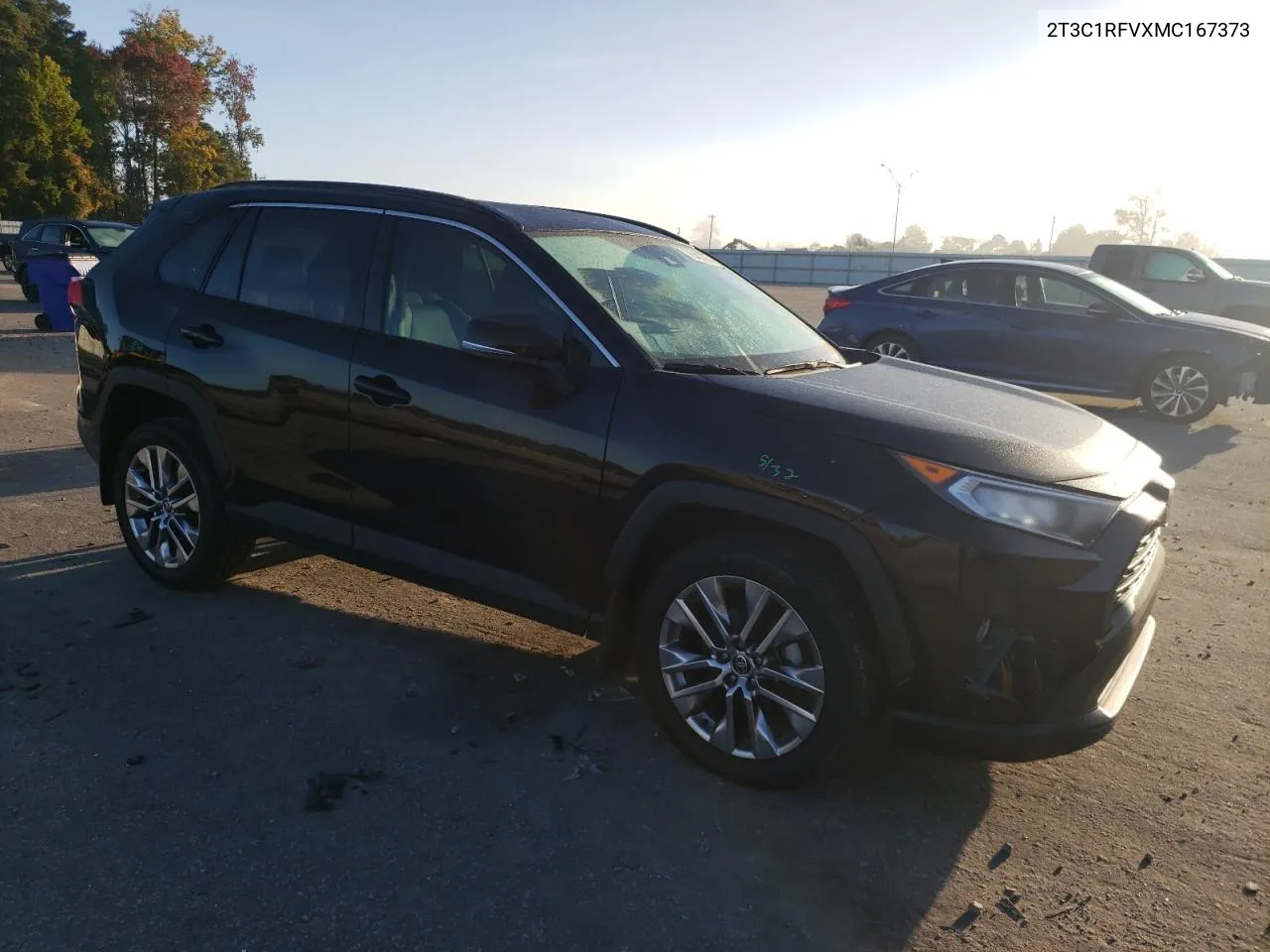 2021 Toyota Rav4 Xle Premium VIN: 2T3C1RFVXMC167373 Lot: 78437954