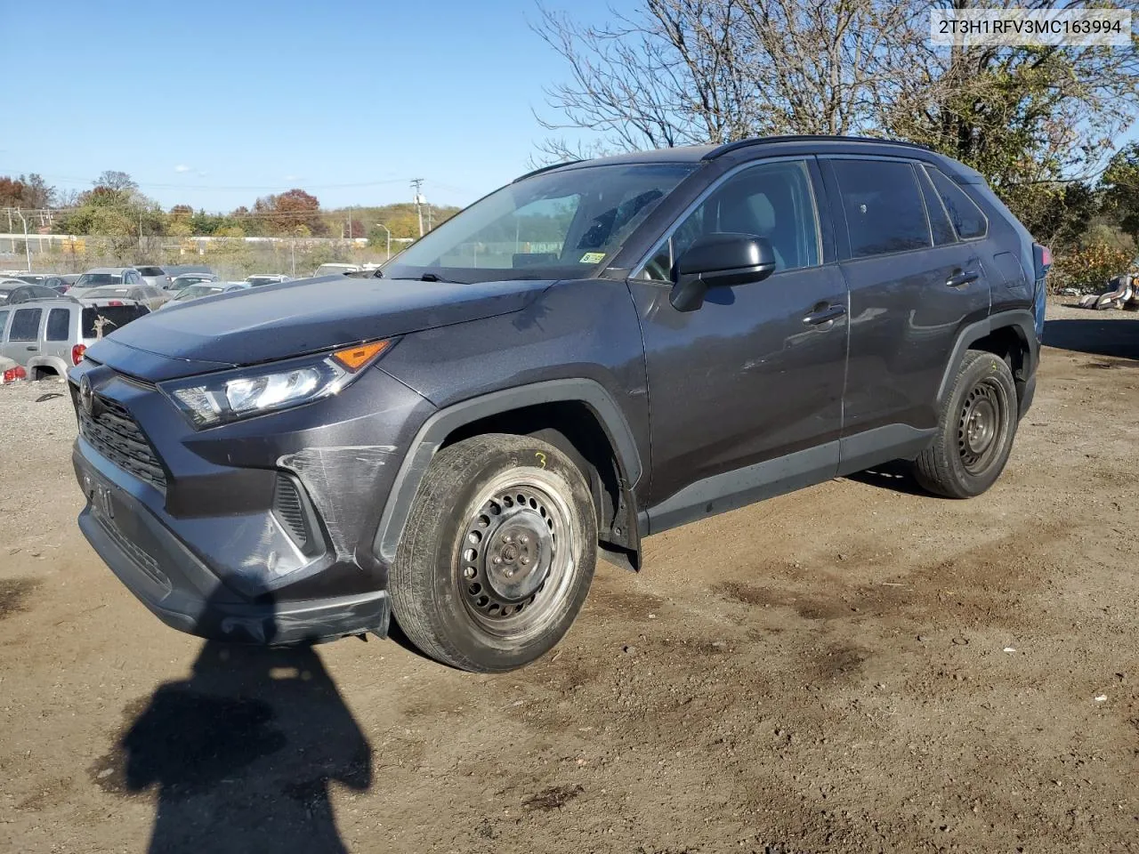 2021 Toyota Rav4 Le VIN: 2T3H1RFV3MC163994 Lot: 78604874