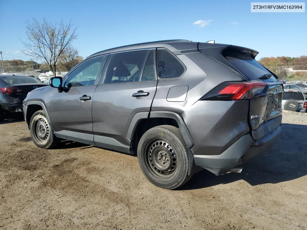 2021 Toyota Rav4 Le VIN: 2T3H1RFV3MC163994 Lot: 78604874