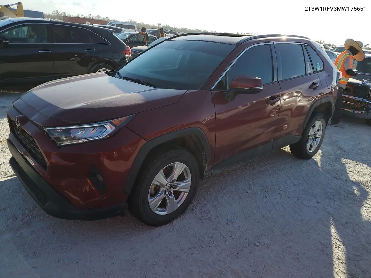 2021 Toyota Rav4 Xle VIN: 2T3W1RFV3MW175651 Lot: 78613104