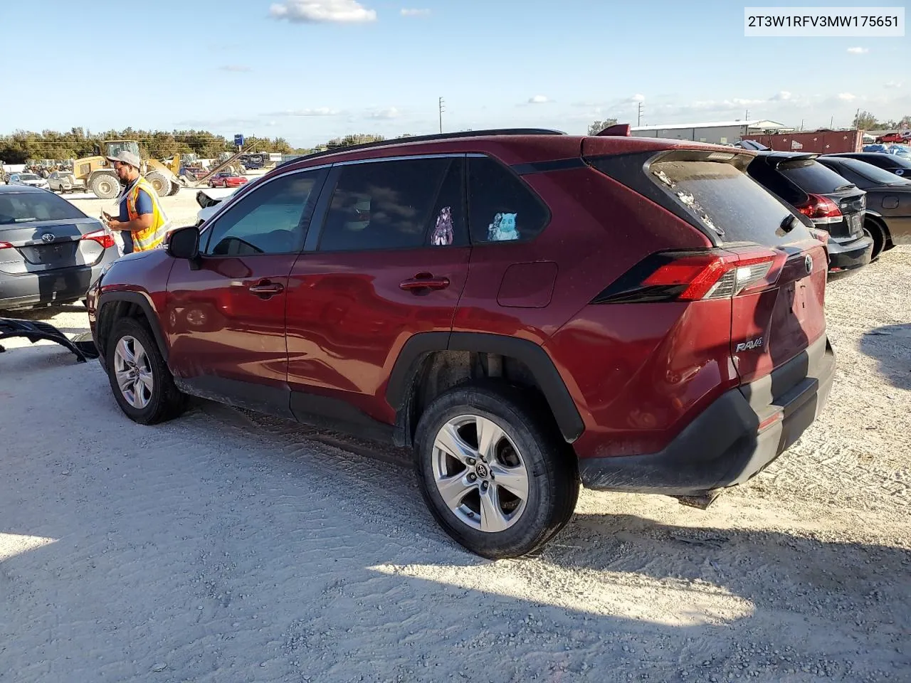 2021 Toyota Rav4 Xle VIN: 2T3W1RFV3MW175651 Lot: 78613104